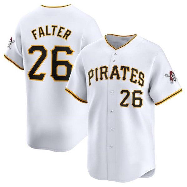 Pittsburgh Pirates #26 Bailey Falter White HOLBERT Home Limited Stitched Jersey