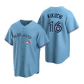 Toronto Blue Jays #16 Yusei Kikuchi Light Blue HOLBERT Cool Base Stitched Jersey