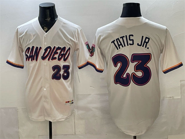 San Diego Padres #23 Fernando Tatis Jr. Cream HOLBERT 2026 City Connect Stadium Stitched Jersey