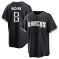 Arizona Diamondbacks #8 James McCann Player Black HOLBERT Game Home Stitched Jerseys