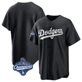 Los Angeles Dodgers Blank Player Black HOLBERT Pitch Fashion World Series Meet T-shirt Stitched Jerseys