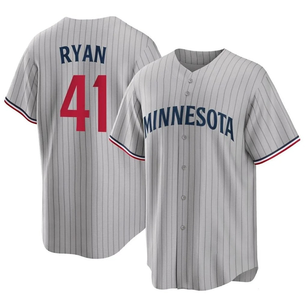 Minnesota Twins #41 Joe Ryan Player Gray HOLBERTGame Limited Home Stitched Jerseys