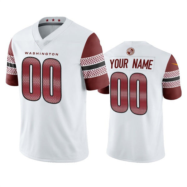 Custom W.Commanders 2022 White HOLBERT Vapor Untouchable Stitched Jersey