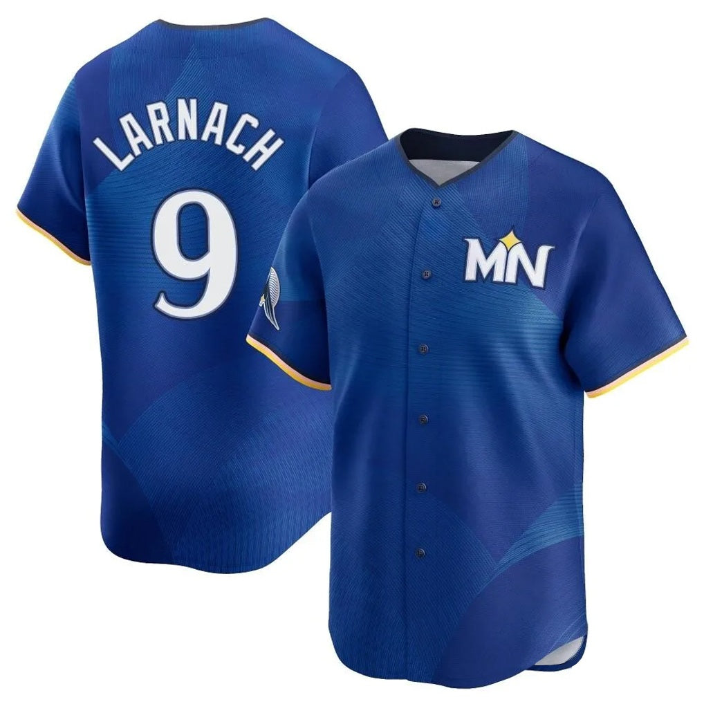 Minnesota Twins #9 Trevor Larnach Player Royal HOLBERTCity Connect Limited Home Stitched Jerseys