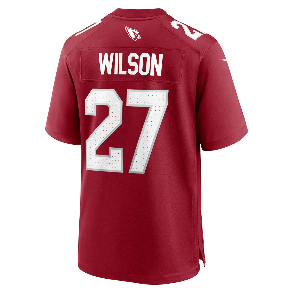 A.Cardinals #27 Divaad Wilson Cardinal HOLBERT Team Game Jersey