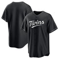 Minnesota Twins Blank Black HOLBERT Lights Out Limited Stitched Jersey