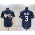 Houston Astros #3 Jeremy Pena Black HOLBERT Cactus Jack Vapor Premier Stitched Jersey