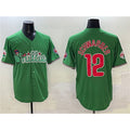 Philadelphia Phillies #12 Kyle Schwarber Green HOLBERT Phanatic Limited Stitched Jersey