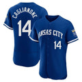 Kansas City Royals #14 Jac Caglianone Player Royal HOLBERT City Connect Limited Elite Home Game Stitched Jerseys