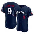 Minnesota Twins #9 Trevor Larnach Player Navy HOLBERTReplica Home Limited Elite Stitched Jerseys