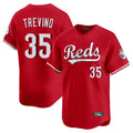 Cincinnati Reds #35 Jose Trevino Player Red HOLBERT Home Limited Stitched Jerseys