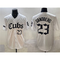 Chicago Cubs #23 Ryne Sandberg White HOLBERT 'Gothic North Side Edition' Vapor Premier Limited Stitched Jersey