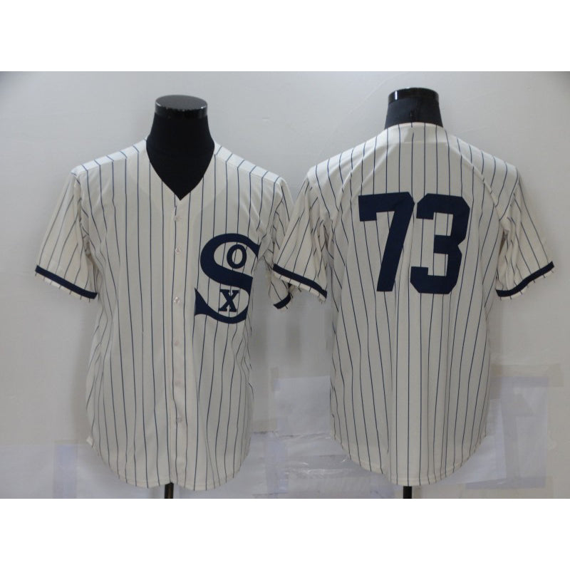 Chicago White Sox #73 Yermin Mercedes 2021 Cream HOLBERT Field of Dreams Cool Base Stitched Jersey