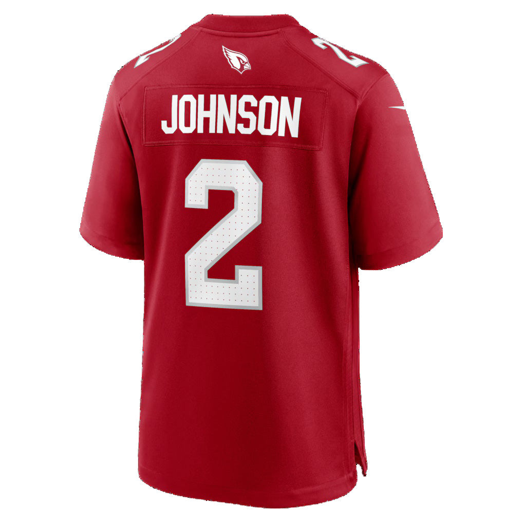 A.Cardinals #2 Will Johnson Cardinal HOLBERT Team Game Jersey