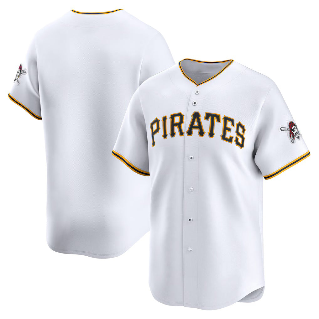 Pittsburgh Pirates White HOLBERT Home Limited Jersey