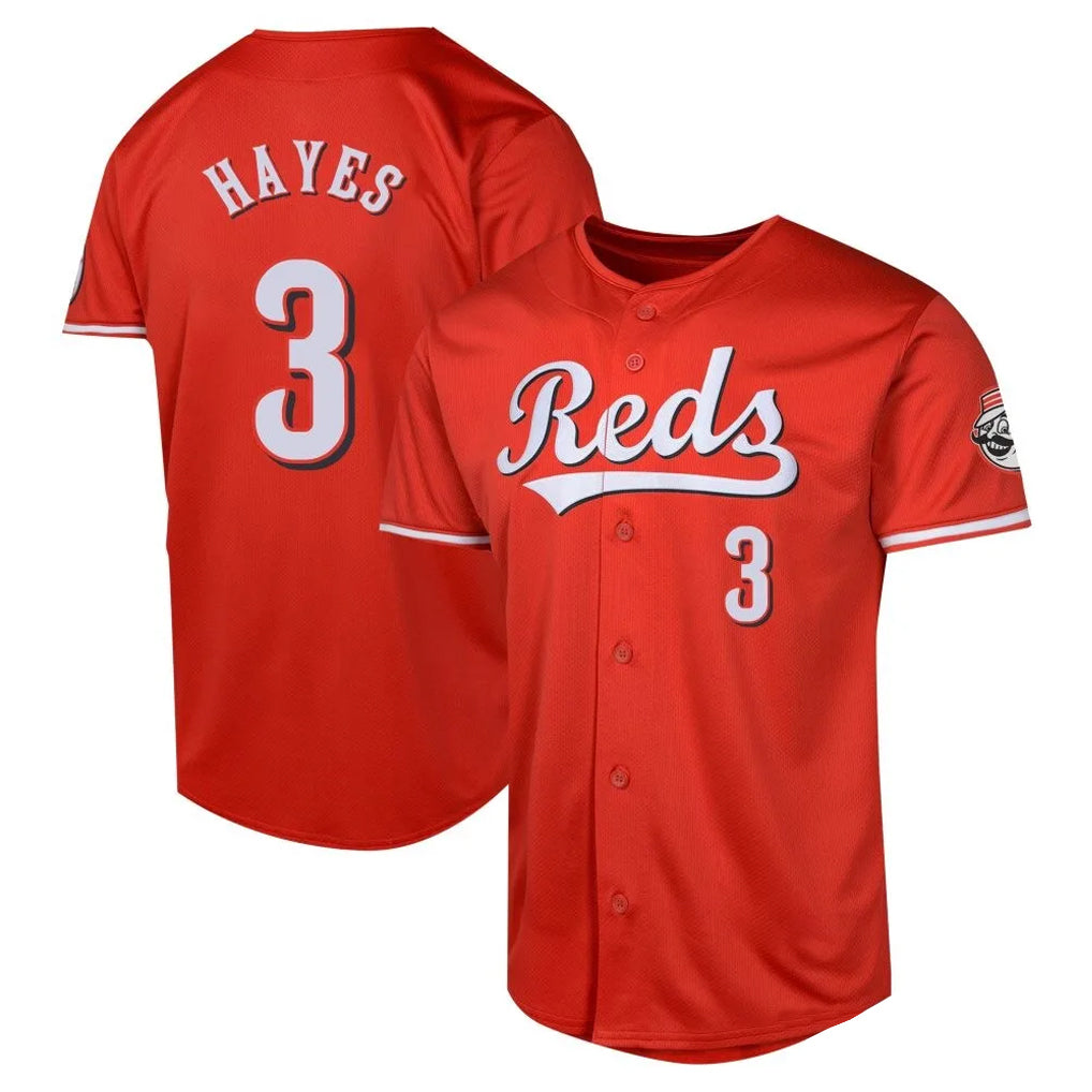 Cincinnati Reds #3 Ke'Bryan Hayes Player Red HOLBERT 2026 City Connect Limited Home Stitched Jerseys