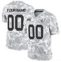 Custom A.Cardinals Active Player 2024 F.U.S.E Arctic Camo HOLBERT Salute to Service Limited Stitched Jersey