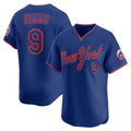 New York Mets #9 Brandon Nimmo Royal HOLBERT Alternate Limited Player Jersey
