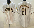 San Diego Padres #21 Nick Castellanos White HOLBERT Cool Base Jersey