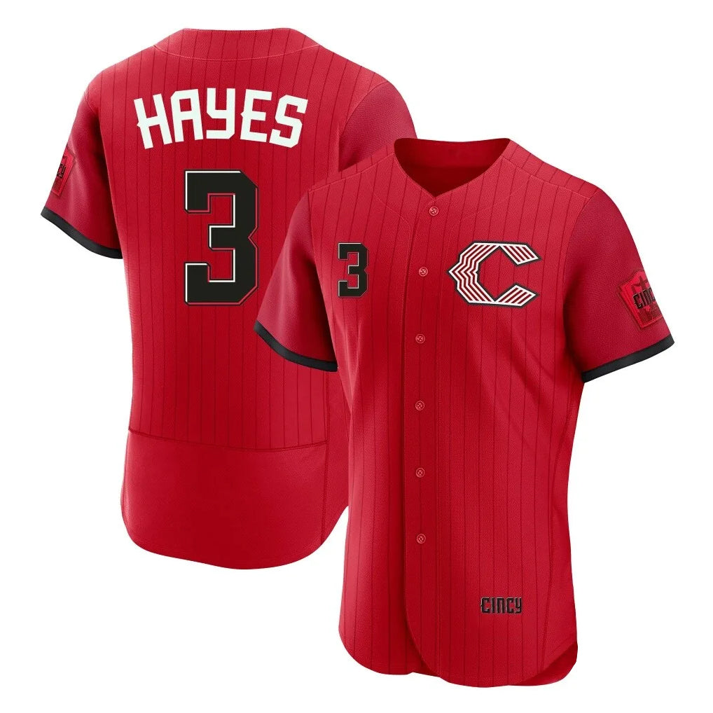 Cincinnati Reds #3 Ke'Bryan Hayes Player Red HOLBERT 2026 City Connect Limited Elite Home Stitched Jerseys
