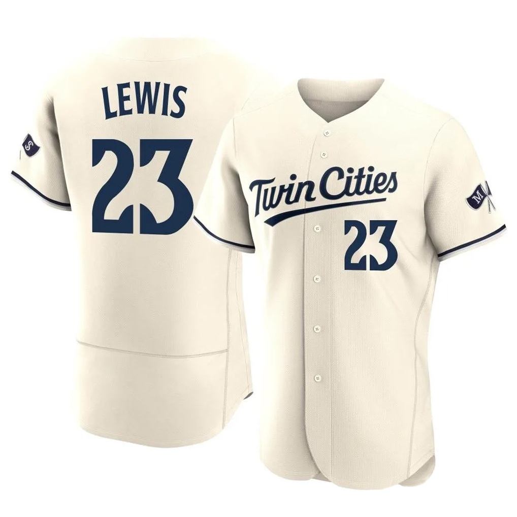 Minnesota Twins #23 Royce Lewis Player Cream HOLBERTHome Limited Elite Stitched Jerseys