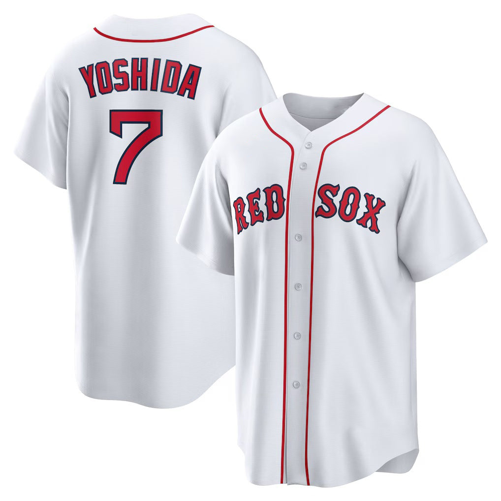 Boston Red Sox #7 Masataka Yoshida White HOLBERT Replica Player Jersey