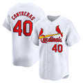 St. Louis Cardinals #40 Willson Contreras White HOLBERT Home Limited Player Jersey