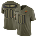 Custom W.Commanders Active Player Olive HOLBERT 2025 Salute to Service Limited Stitched Jersey