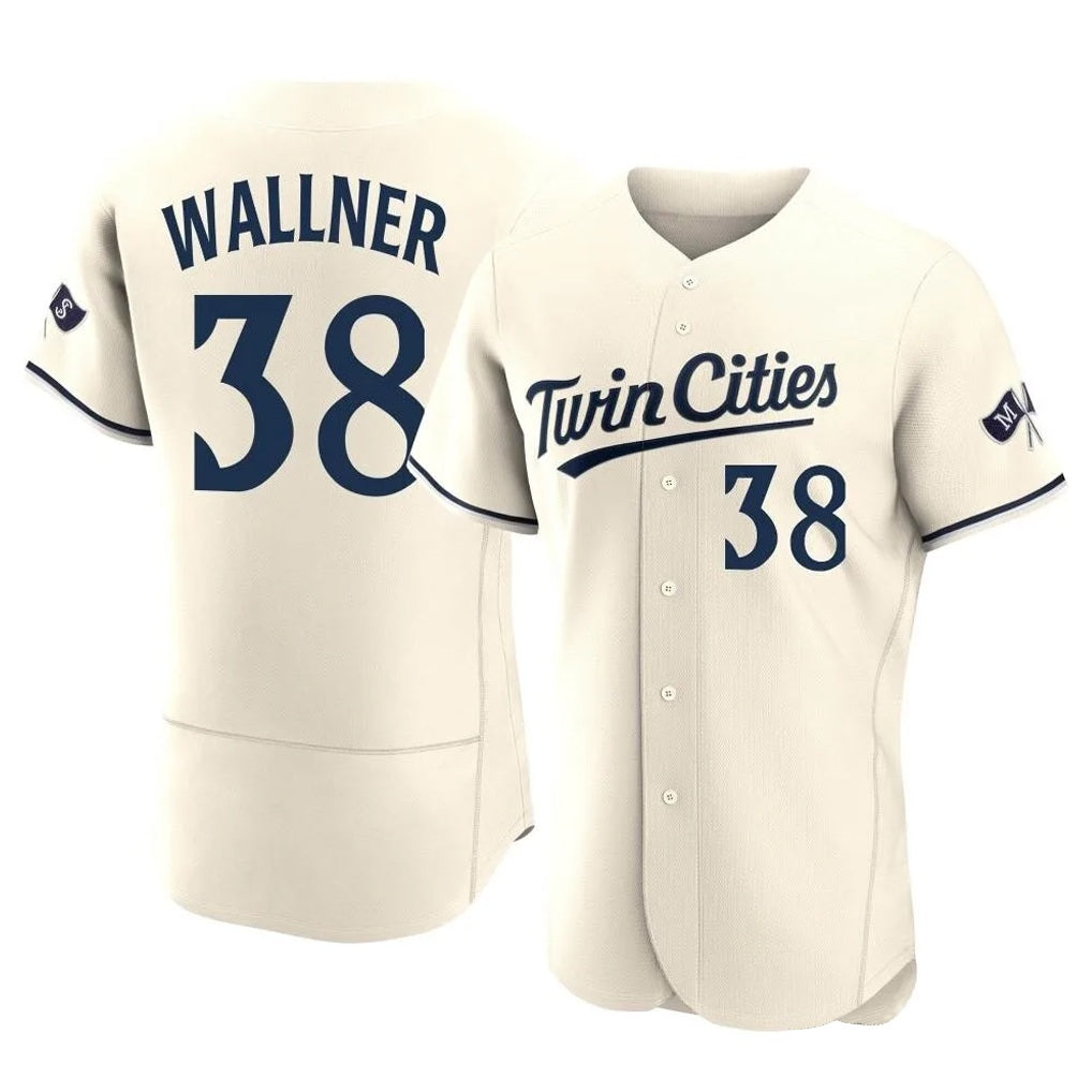 Minnesota Twins #38 Matt Wallner Player Cream HOLBERTHome Limited Elite Stitched Jerseys