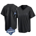 Los Angeles Dodgers #44 Andy Pages Player Black HOLBERT World Series Meet Pitch Fashion T-shirt Stitched Jerseys