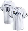 Tampa Bay Rays #10 Amed Rosario White HOLBERT Home Limited Stitched Jersey