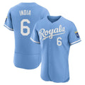 Kansas City Royals #6 Jonathan India Player Light Blue HOLBERT Alt Limited Elite Home Stitched Jerseys