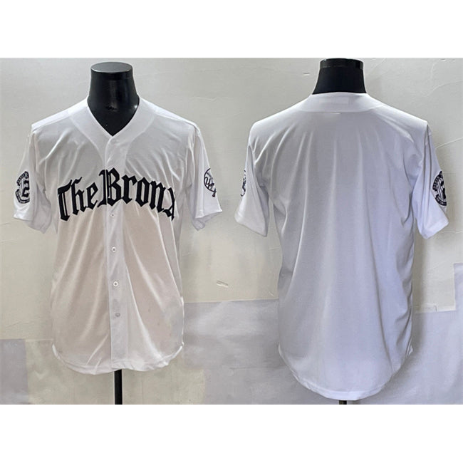 New York Yankees Blank White HOLBERT 'Gothic Legacy Edition' Vapor Premier Limited Stitched Jersey