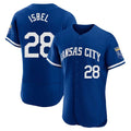 Kansas City Royals #28 Kyle Isbel Player Royal HOLBERT City Connect Limited Elite Home Game Stitched Jerseys