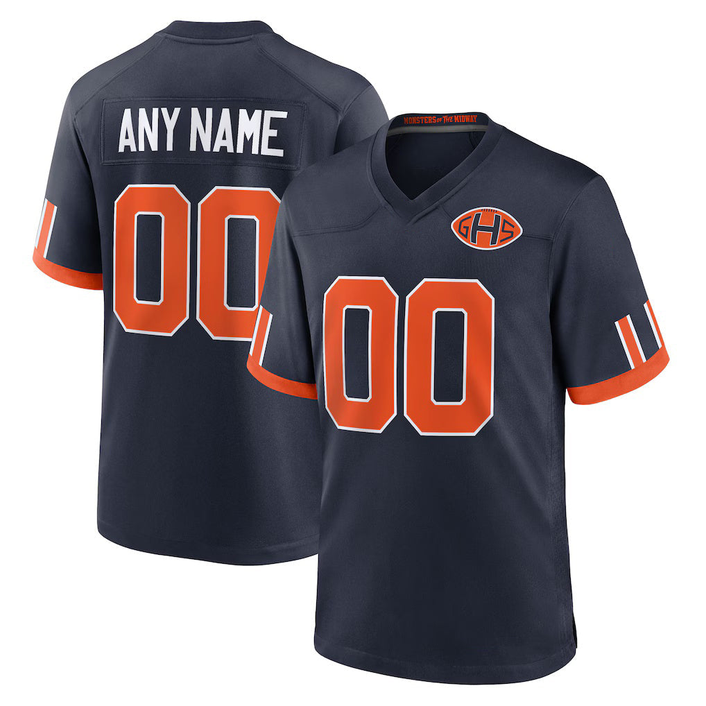 Custom C.Bears Navy 2026 Rivalries Collection Game Jersey HOLBERT