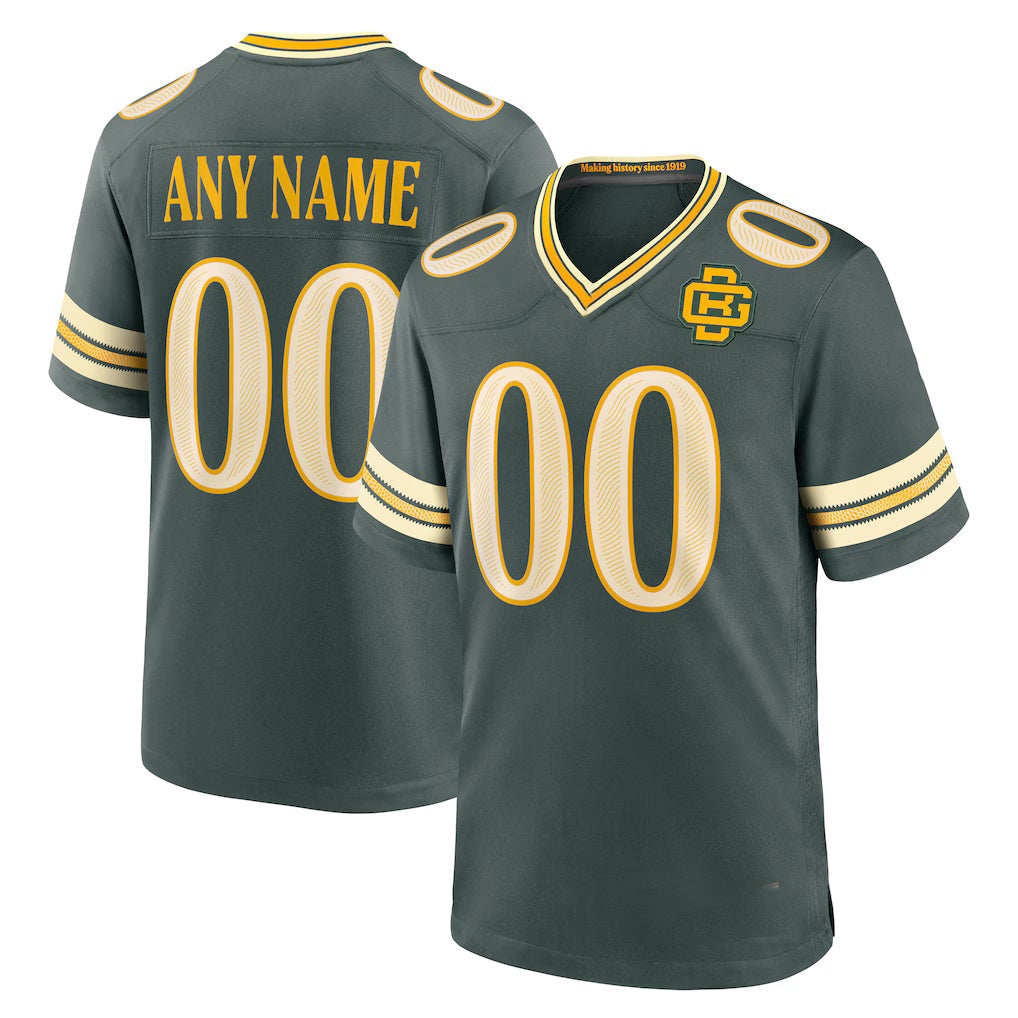 Custom GB.Packers Green 2026 Rivalries Collection Game Jersey HOLBERT