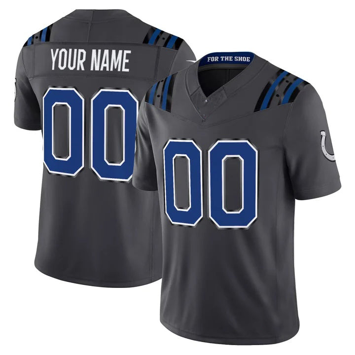 Custom IN.Colts Anthracite 2026 Rivalries Vapor Limited Jersey HOLBERT - All Stitched Jersey HOLBERT