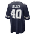 D.Cowboys #40 Von Miller Navy Game Jersey HOLBERT