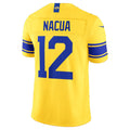 LA.Rams #12 Puka Nacua Classic Sol Vapor F.U.S.E. Stitched Limited Limited Jersey HOLBERT