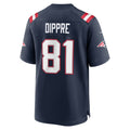NE.Patriots #81 CJ Dippre Navy Team Game Jersey HOLBERT