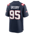 NE.Patriots #95 Eric Gregory Navy Team Game Jersey HOLBERT
