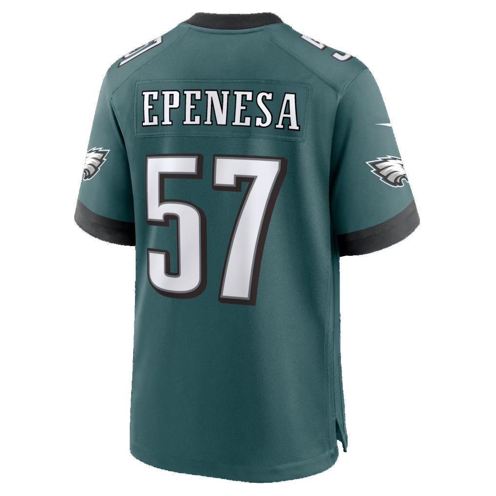 P.Eagles #57 A.J. Epenesa Midnight Green Team Game Jersey HOLBERT