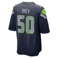 S.Seahawks #50 Jared Ivey College Navy Team Game Jersey HOLBERT
