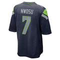 S.Seahawks #7 Uchenna Nwosu College Navy Team Game Jersey HOLBERT