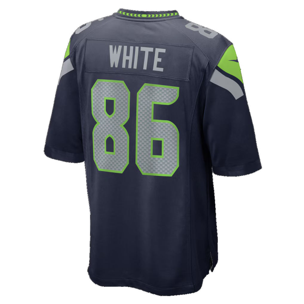 S.Seahawks #86 Ricky White College Navy Team Game Jersey HOLBERT
