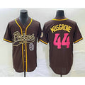 San Diego Padres #44 Joe Musgrove Brown HOLBERT NEW 2023 City Connect Cool Base Stitched Jersey
