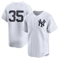 New York Yankees #35 Cody Bellinger White HOLBERT 2024 Home Limited Stitched Jersey