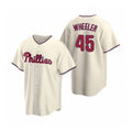 Philadelphia Phillies #45 Zack Wheeler Cream HOLBERT Alternate Stitched Jersey