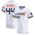 Houston Astros #44 Yordan Alvarez Player White HOLBERT City Connect Limited Elite Home Stitched Jerseys
