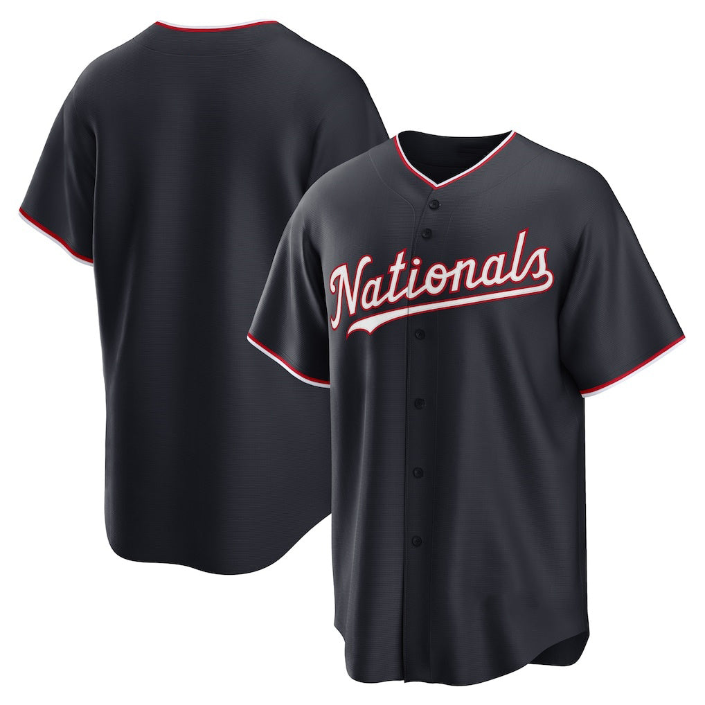 Washington Nationals Navy HOLBERT Alternate Replica Jersey